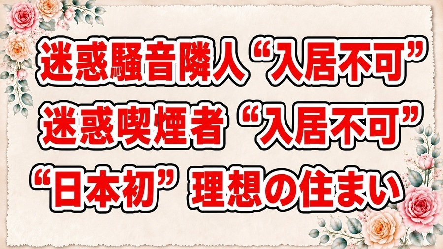 迷惑喫煙者入居不可